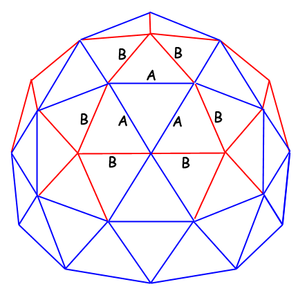 1v geodesic dome calculator